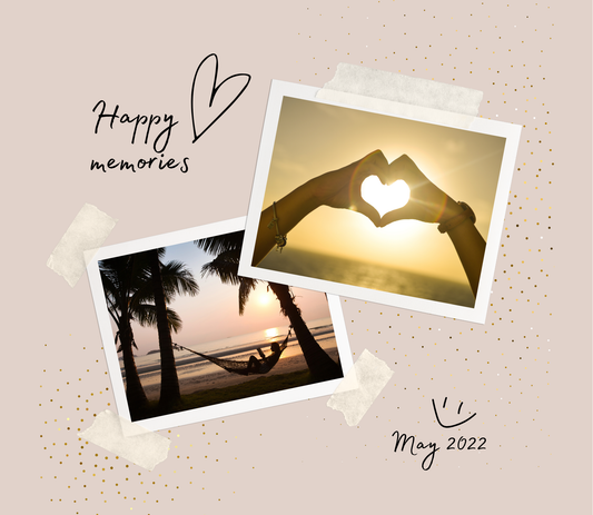 Customisable Metal Tumbler - 2 PHOTOS + Date