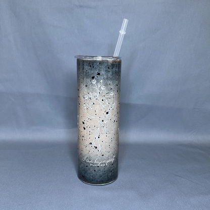 Buy Myself Flowers - Metal Tumbler with lid (Insulated)