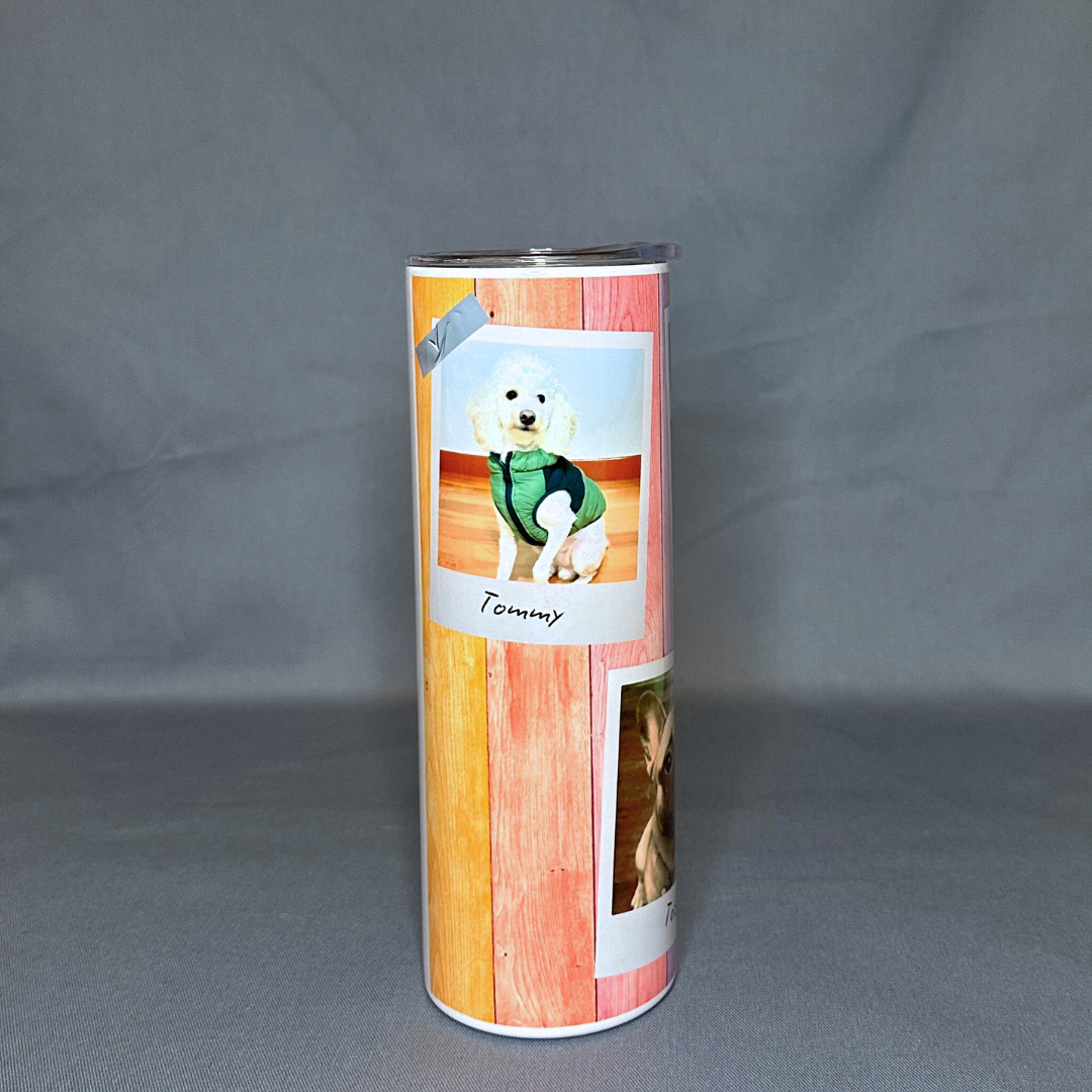 Customisable Metal Tumbler - 4 PHOTOS