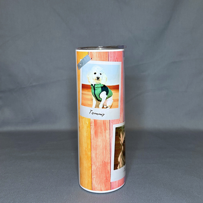 Customisable Metal Tumbler - 4 PHOTOS