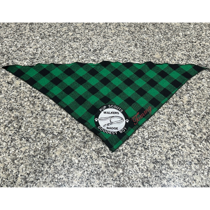 Customisable Pet Bandana-Green