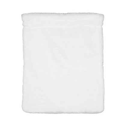 Custom Name Christmas sack-Fluffy White