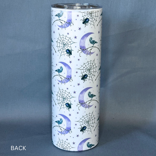 Raven Webb metal tumbler - Metal Tumbler with lid (Insulated)