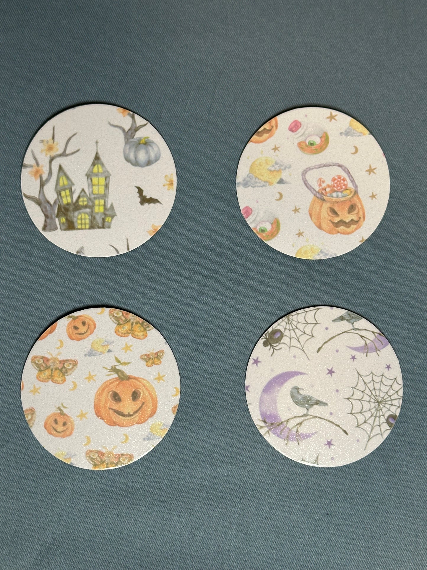4pcs Halloween magnet pack