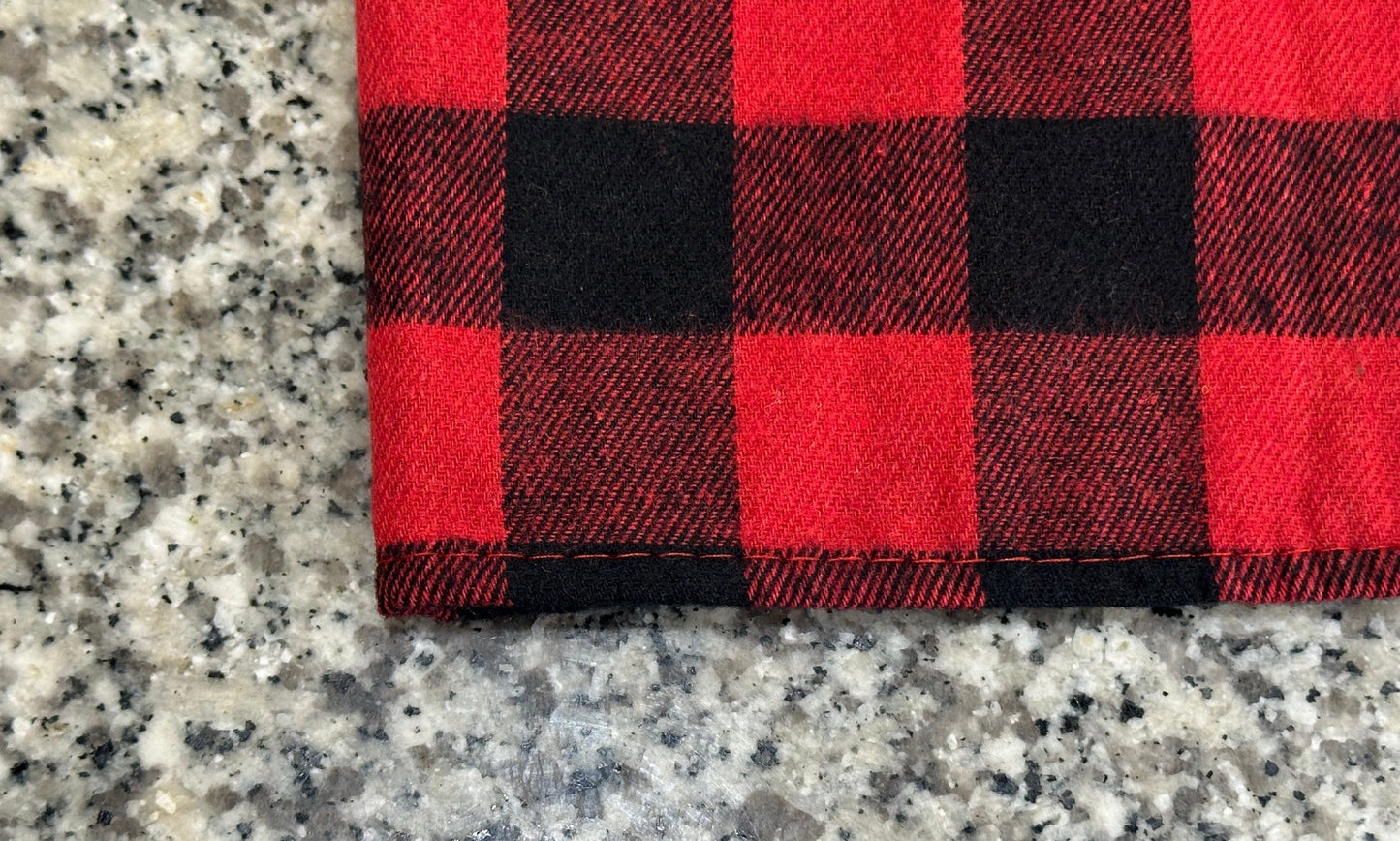 Customisable Pet Bandana-Red